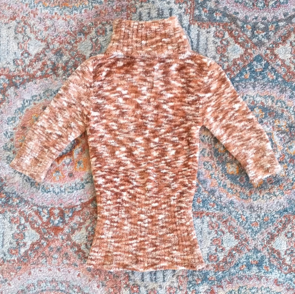 Bebe Vintage Turtle Neck Stretch Sweater